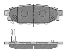 SCT GERMANY sp395pr -  Комплект тормозных колодок, дисковый тормоз